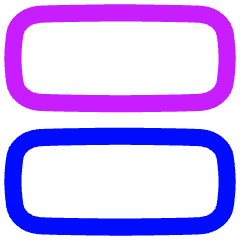 Dashboard Horizontal Rectangle Icon from Flex Neon Set