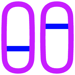 Dashboard Vertical Pills Split 1 Icon from Flex Neon Set
