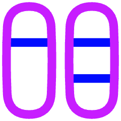 Dashboard Vertical Pills Split 5 Icon from Flex Neon Set
