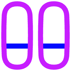 Dashboard Vertical Pills Split Bottom Icon from Flex Neon Set
