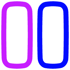Dashboard Vertical Rectangle Icon from Flex Neon Set
