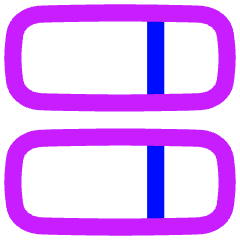Dashboard Vertical Rectangle Split Right Icon from Flex Neon Set
