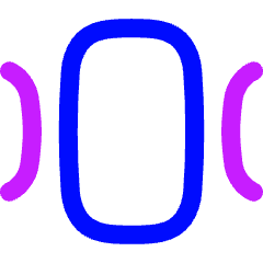 Carousel Horizontal Icon from Flex Neon Set