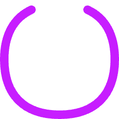Circle Notch Icon from Flex Neon Set