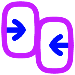 Compare Arrow Icon from Flex Neon Set