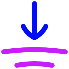 Flatten Icon from Flex Neon Set