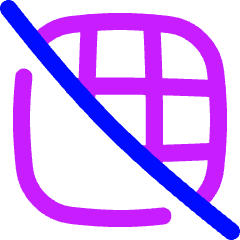 Hide Grid Icon from Flex Neon Set