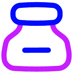 Ink Bottle Icon from Flex Neon Set