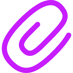 Paperclip 1 Icon from Flex Neon Set