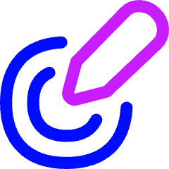 Pen Pressure Icon from Flex Neon Set