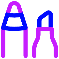 Pen Types Icon from Flex Neon Set