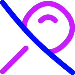 Pin 2 Disabled Icon from Flex Neon Set