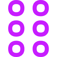 Reorder Dots Vertical Icon from Flex Neon Set