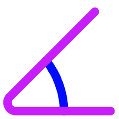 Rotate Angle 45 Icon from Flex Neon Set