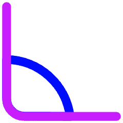 Rotate Angle 90 Icon from Flex Neon Set