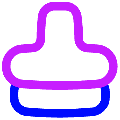 Stamp Icon from Flex Neon Set