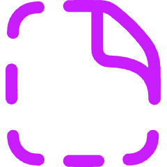 New File Dash Icon from Flex Neon Set