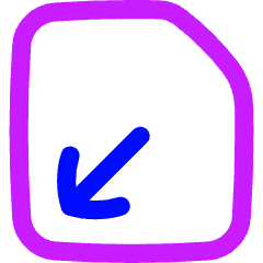 Request Files Icon from Flex Neon Set