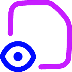 View Document Files Icon from Flex Neon Set