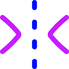 Flip Horizontal Arrow 2 Icon from Flex Neon Set