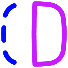Flip Horizontal Square 1 Icon from Flex Neon Set