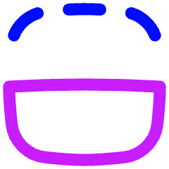 Flip Vertical Square 2 Icon from Flex Neon Set