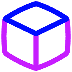 Cube Icon from Flex Neon Set