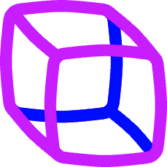 Cube Shape 2 Icon from Flex Neon Set