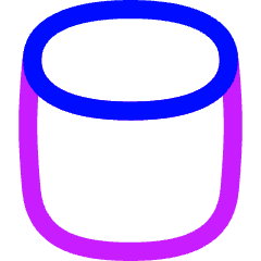 Cylinder Icon from Flex Neon Set