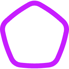Pentagon Icon from Flex Neon Set