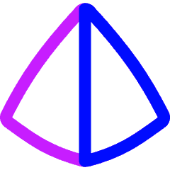 Pyramid Icon from Flex Neon Set