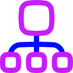 Hierarchy 14 Icon from Flex Neon Set