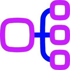 Hierarchy 15 Icon from Flex Neon Set