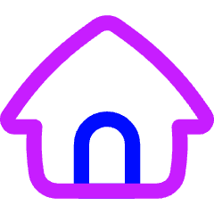 Home 2 Icon from Flex Neon Set
