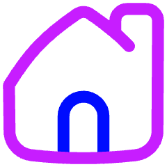 Home Chimney 2 Icon from Flex Neon Set