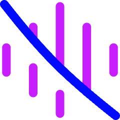 Voice Disable Icon from Flex Neon Set