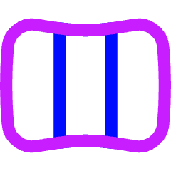 Panoramic Screen Icon from Flex Neon Set