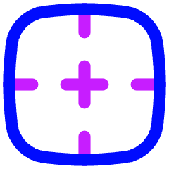 Border Frame Icon from Flex Neon Set