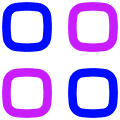 Layout Grid Icon from Flex Neon Set