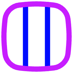 Layout Window 60 Icon from Flex Neon Set