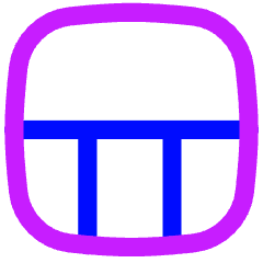 Layout Window 16 Icon from Flex Neon Set