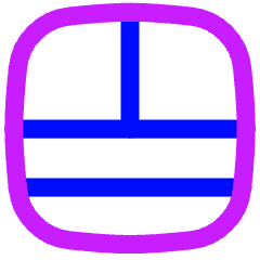 Layout Window 17 Icon from Flex Neon Set