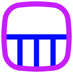 Layout Window 20 Icon from Flex Neon Set