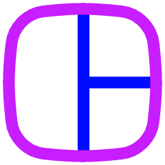 Layout Window 27 Icon from Flex Neon Set