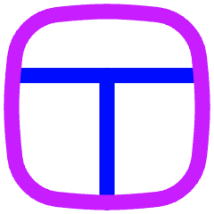 Layout Window 7 Icon from Flex Neon Set