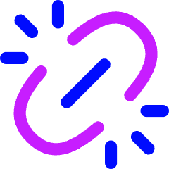 Broken Link 1 Icon from Flex Neon Set
