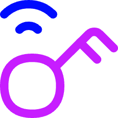 Smart Key Icon from Flex Neon Set