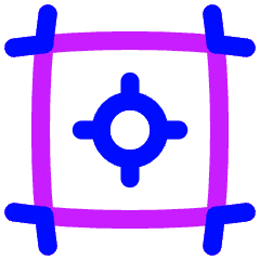 Registration Marks Icon from Flex Neon Set