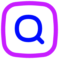 Magnifying Glass Square Icon from Flex Neon Set