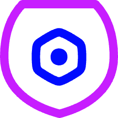Security Setting Bolt Nut Icon from Flex Neon Set
